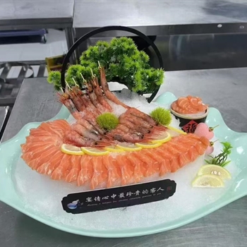 象拔蚌三文鱼中拼（大蚌）,金麦田提供,放心购买