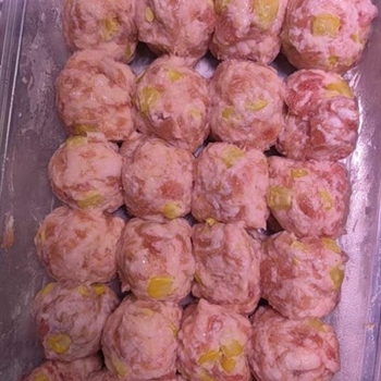 玉米肉丸,金麦田提供,放心购买
