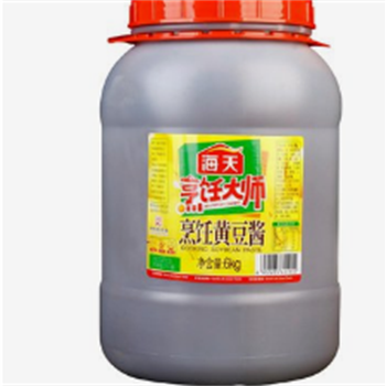 海天黄豆酱(6千克),金麦田提供,放心购买